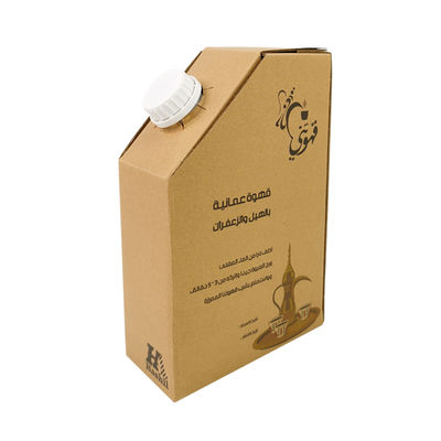 1L/2L/3L/5L drankzak wegwerphandvat Koffiebibbelzak in doos Wijn met klep Koffiebok dispenser