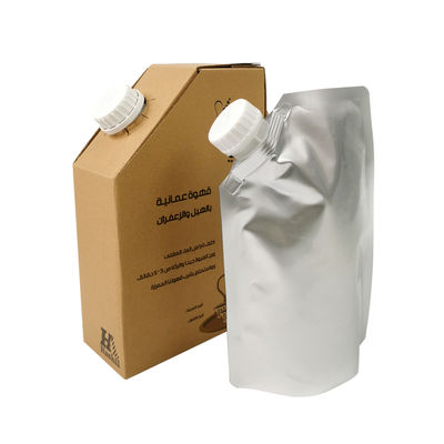 1L/2L/3L/5L drankzak wegwerphandvat Koffiebibbelzak in doos Wijn met klep Koffiebok dispenser