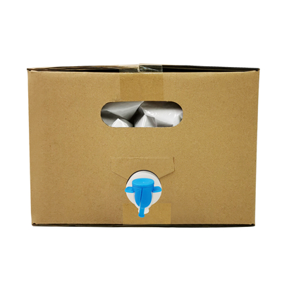5L 10L 20L Bag in Box Food Grade Transparent Aseptic Plastic Wine Juice Packaging with Faucet Cap and Carton Container BIB Bag