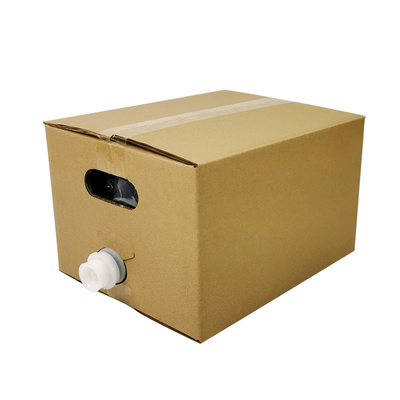 5L 10L 20L Bag in Box Food Grade Transparent Aseptic Plastic Wine Juice Packaging with Faucet Cap and Carton Container BIB Bag