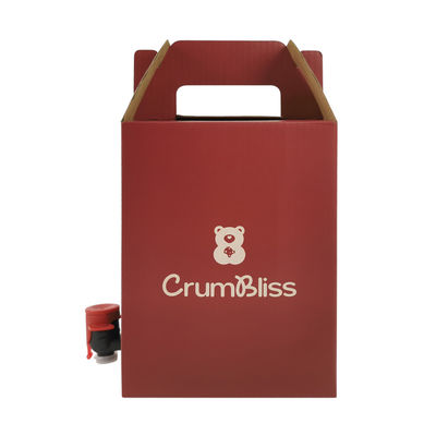 1L-10L Aseptische Drank Bib Vuller Dopmachine Bag-in-Box Heat Seal Aluminium Wijn & Sap Zakje met Vitop Tap voor Mineraalwater