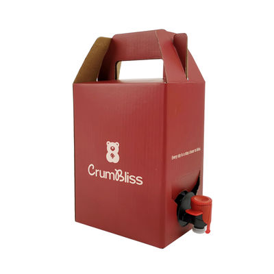 1L-10L Aseptische Drank Bib Vuller Dopmachine Bag-in-Box Heat Seal Aluminium Wijn & Sap Zakje met Vitop Tap voor Mineraalwater