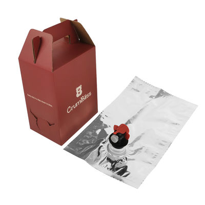 1L-10L Aseptische Drank Bib Vuller Dopmachine Bag-in-Box Heat Seal Aluminium Wijn & Sap Zakje met Vitop Tap voor Mineraalwater