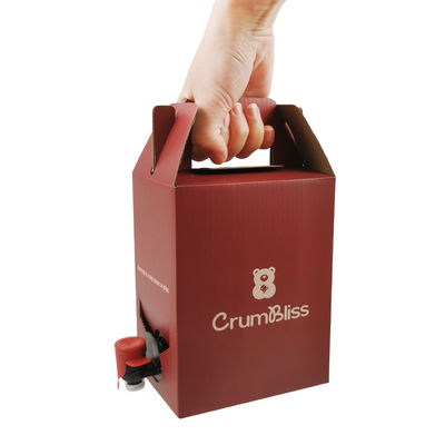 1L-10L Aseptische Drank Bib Vuller Dopmachine Bag-in-Box Heat Seal Aluminium Wijn & Sap Zakje met Vitop Tap voor Mineraalwater