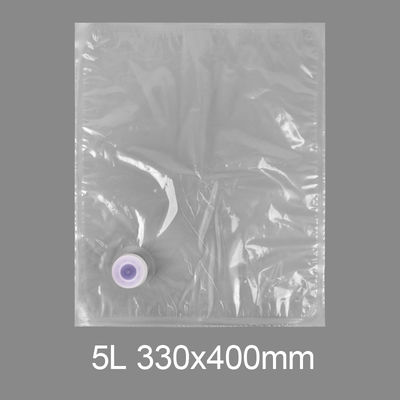 Custom Transparent BIB 3l 5l 10l 20l Plastic Tap Bag Drinkwater Wijn Juice Bag in Box Dispenser met vlinder klep Vitop