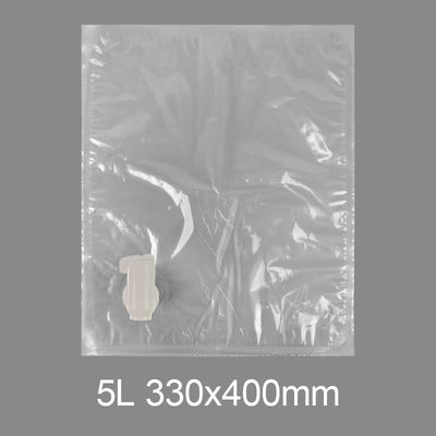 Custom Transparent BIB 3l 5l 10l 20l Plastic Tap Bag Drinkwater Wijn Juice Bag in Box Dispenser met vlinder klep Vitop