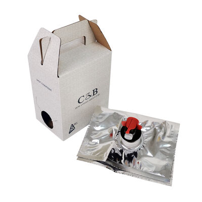 Eenvoudige verpakkingszak in doos met spout en zonder handvat voor veelzijdige verpakking