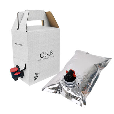 Eenvoudige verpakkingszak in doos met spout en zonder handvat voor veelzijdige verpakking