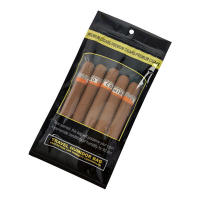 Medium Cigar Humidor Bags ontworpen met Ziplock sluiting gemaakt van 009mm materiaal die opslag oplossing voor het behoud van sigaren en versheid
