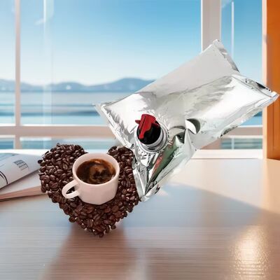 Op maat gemaakte BIB-zakken in doos met kraantje, ideaal voor het verpakken van wijn, sap, olie en andere vloeibare producten