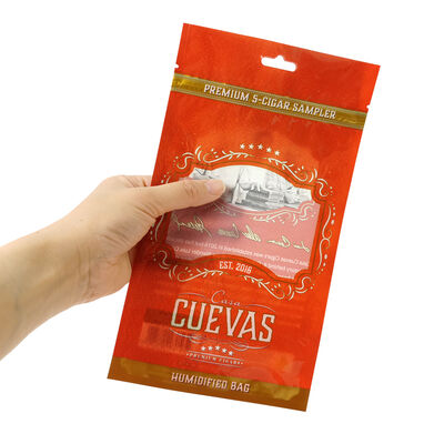 Voedselgrade TPU en PE Sigarenzakken op maat Sigarenzakken op maat met lekkagebestendige verpakking ontworpen voor veilig vervoer en opslag van sigaren