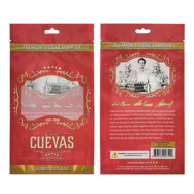 Voedselgrade TPU en PE Sigarenzakken op maat Sigarenzakken op maat met lekkagebestendige verpakking ontworpen voor veilig vervoer en opslag van sigaren