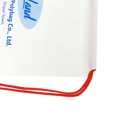 Trekkoordsluiting, trekkoordtas, gepersonaliseerd logo, lichtgewicht nylon tas, ontworpen voor gemakkelijk dragen en effectieve zichtbaarheid