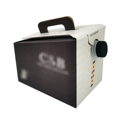 Customized BIB bags in Box made from eco friendly materials ensuring safe packaging and extended shelf life for liquids