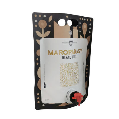 Customized Stand Up Pouch With Spout High Strength Spout Pouch Packaging Designed For Food Beverage And Chemicals
