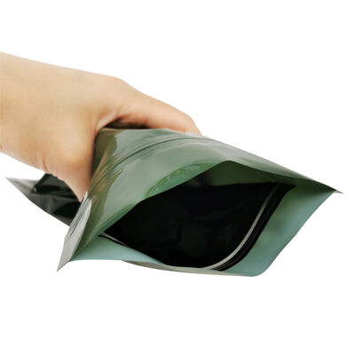 Thickness 009mm plastic cigar bags cigar moisturizing plastic zipper bags crafted for maintaining cigar during shipping and retail display