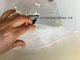 Ritssluiting die Transparante 0.09mm PE Plastic Zak verzegelen