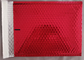 De rode Glanzende Zak Logo Customized Dimension Tolerance ±0.2 van de Bellenpost