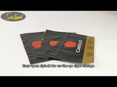 Zwarte klassieke vochtinbrengende vers sigaren humidorzakjes maat W140xL250mm