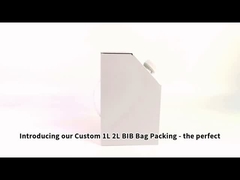 Gepersonaliseerde steriele 3L, 5L, 10L, 15L, 20L koffiesiroop, vruchtensap, water, vloeibare kofferbak, plastic zak,