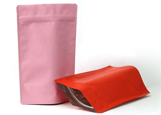 De berijpte Matte Black Tea Aluminium Zip-Opslag van Doypack Mylar van Slotzakken voor Voedsel