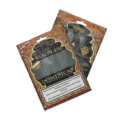 Op maat gemaakte professionele sigarenbevochtigingszak Groothandel sigaren plastic zak Nieuwe aankomst sigarenbevochtigingszak