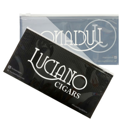 Verpakkingsfabrikant Ritssluiting Verpakking Zakje Sigaren Ziplock Zakken in Doos Sigaren plastic zak