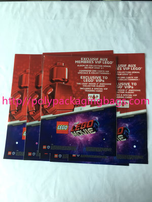 Plastic Transparant Gedrukt SGS van de Verpakkings Zelfklevend Zak Douane Bereik Rohs